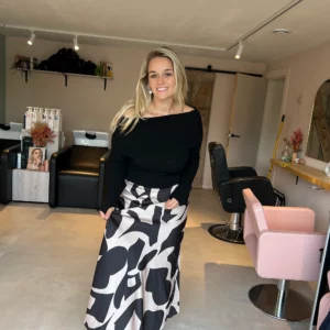 Lange rok met print