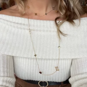 Crossed grace ketting