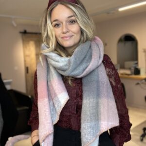 Sjaal roze
